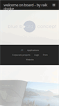 Mobile Screenshot of blueboard-concept.com